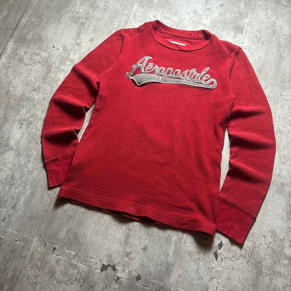 Aeropostale Men's Red Shirt